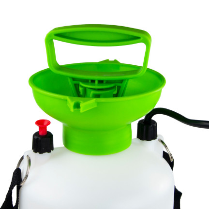 AOK2750 8L Manual Garden Pressure Sprayer, High-Powered with Adjustable Nozzle + Long Lance