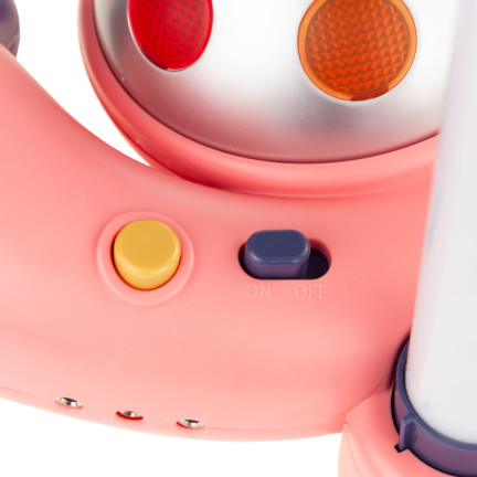 RJ2835 KARAOKE-MIKROFON AUF STATIV DISCOKUGEL MP3 FÜR KINDER
