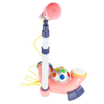 RJ2835 KARAOKE-MIKROFON AUF STATIV DISCOKUGEL MP3 FÜR KINDER