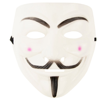 RR5 MASKA ANONYMNÍ VENDETTA STOP ACTA HALLOWEEN