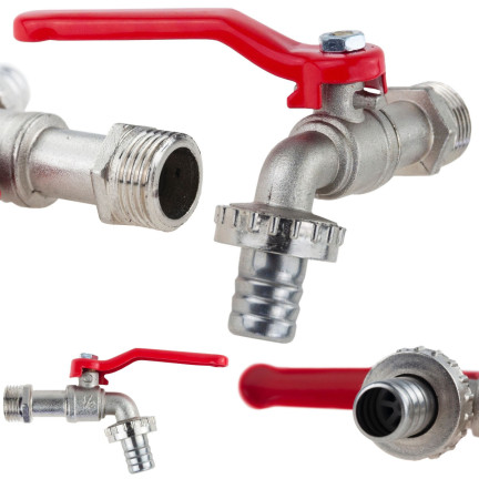 RR84 1/2 CRANKAGE BULLY VALVE für MAUZER Fässer GARDEN zu Wasser