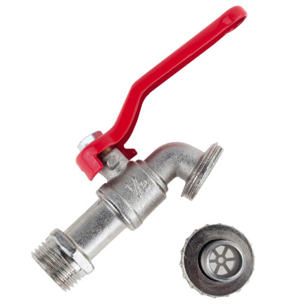 RR84 1/2 CRANKAGE BULLY VALVE für MAUZER Fässer GARDEN zu Wasser