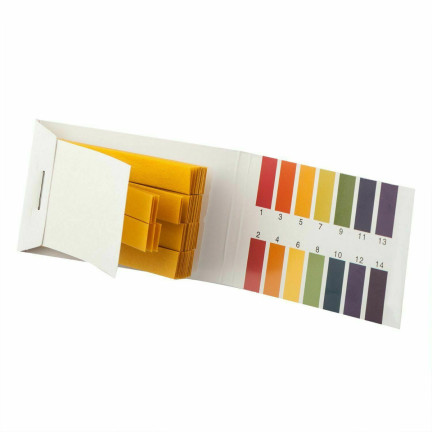 GG79 LAKMUSOVÉ PAPÍRKY PRO MĚŘENÍ PH 1-14 80KS. Testovací proužky na vodu