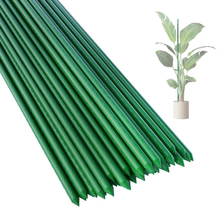 Tomato stakes, plant stakes, garden supports for cucumbers, 40 pcs./set, 8 mm x 80 cm