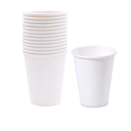 ARP0844 SATZ VON 10PCS. PAPPBECHER 200ML FÜR PICKNICK GRILLPARTY