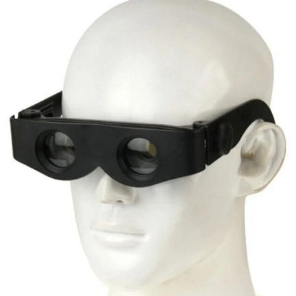 EE21 LUPENBRILLE ZOOMIES MIT TV 400% BINOKULAR
