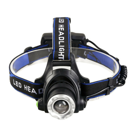 XA121 LED ZOOM ZOOM CREE XML T6 Stirnlampe Akku + Ladegerät