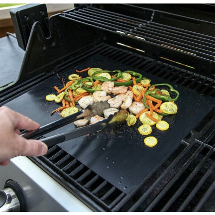 TD39 BBQ 10ER-SET GRILLMATTEN 40X33CM GRILLMATTE ZUM BACKEN MEHRZWECK