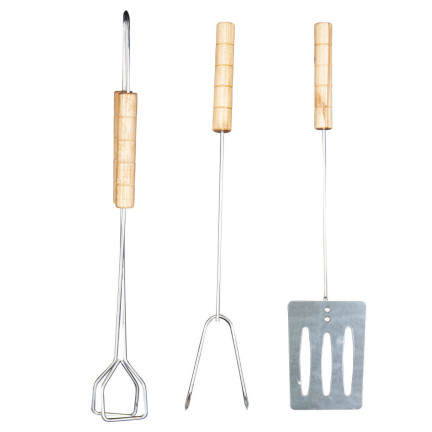 TG72010 GRILLBESTECK-ZUBEHÖR-SET 3-TEILIG GRILL