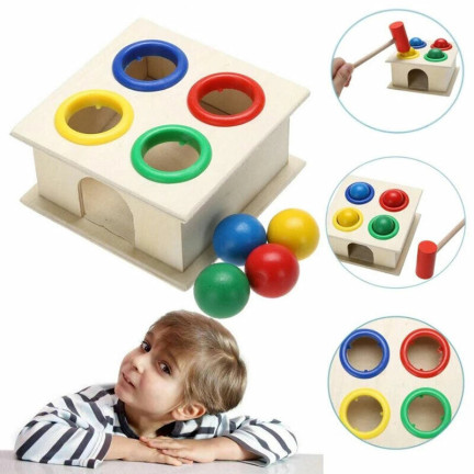 TG50055 Wooden Hammering Game + Hammer