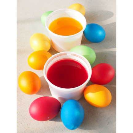 CHEM0014 OSTEREIERFÄRBEMITTEL 5 FARBEN OSTEREIERFÄRBEMITTEL