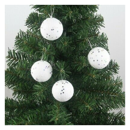 TG34724 4ks BOMBKA STYROPIAN BALLS s 10CM sadou BOMBKA STYROPIAN BALLS