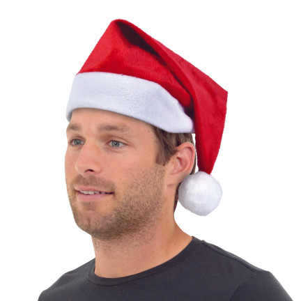 MM1 heilige mickey's mütze weihnachtskostüm mit bommel