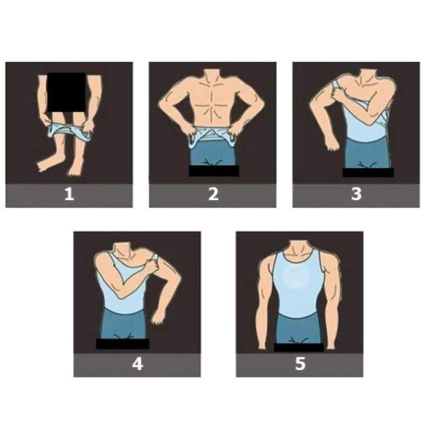 LL63LB PÁNSKÉ ZEŠTÍHLUJÍCÍ TRIČKO L BÍLÁ SLIM VESTA