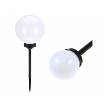 TG47830 SOLAR GARDEN BALL lampa solární zahradní LED koule bílá pro zahradu