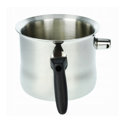 KIR2575 konvice na mléko s rozstřikovačem 1,5 l nerezová ocel