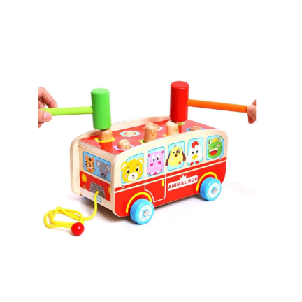 TG50021 BUS HOLZ KINDERSPIELZEUG