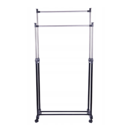 DO30 DOUBLE UNDERFLOOR HOLDER WITH ROLLS Kleiderschrank Garderobe