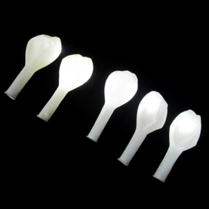 TG41913-1B FÜHRTE BELEUCHTETE BALLONS 5PCS WEISS HOCHZEIT