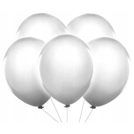 TG41913-1B FÜHRTE BELEUCHTETE BALLONS 5PCS WEISS HOCHZEIT