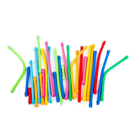 KX9684 KREATIVNÍ HRAČKA DUHOVÉ KROUCENÉ DRÁTY 100EL