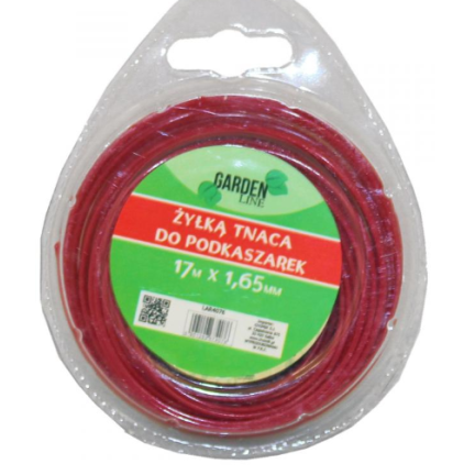 LAR4076 žací šňůra pro žací hlavu 1,65 mm 17m sekačky