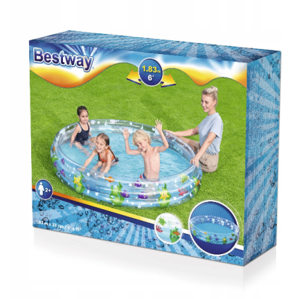 51005 Aufblasbares Kinderplanschbecken 183x33 Pool