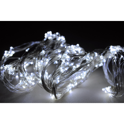 TG38879-1 DRÁTOVÁ SVÍTIDLA 300 LED STUDENÁ BÍLÁ ANDĚLSKÉ VLASY