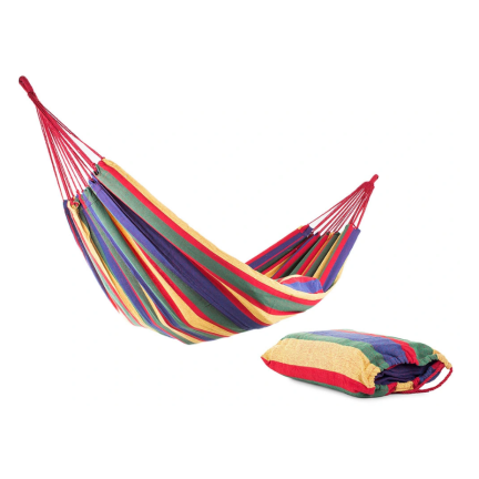 UU29 2-Personen-GARTENHAMMER BUMMING RUMMING REST 200x160 CM + Seile