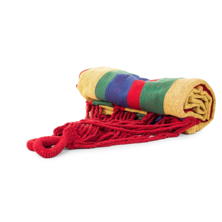 UU29 2-Personen-GARTENHAMMER BUMMING RUMMING REST 200x160 CM + Seile