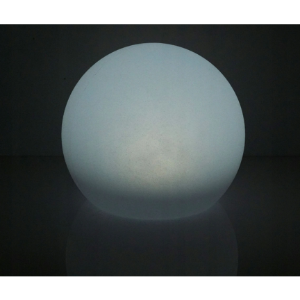 TG45639 Solar Ball LED Garden Light, White + RGB, 20 cm