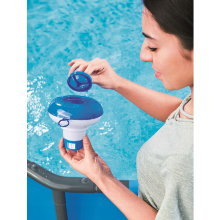 58210 PLOVÁK DÁVKOVAČE CHLOROVÉ BAZÉNOVÉ CHEMIE BESTWAY