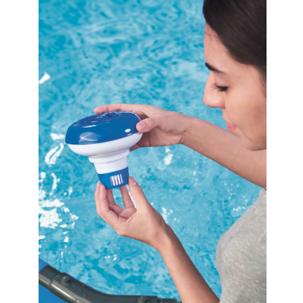 58210 PLOVÁK DÁVKOVAČE CHLOROVÉ BAZÉNOVÉ CHEMIE BESTWAY