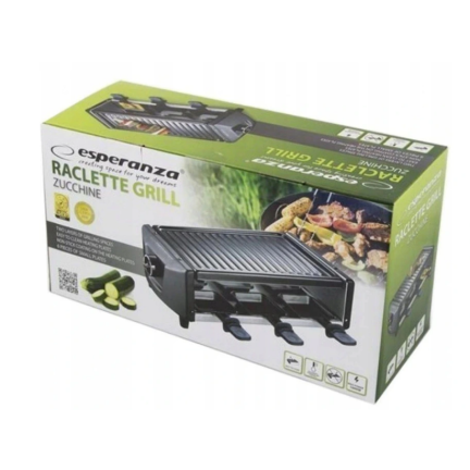 ES74 ZUCCHINE ELECTRIC GRILL RACLETTE topinkovač