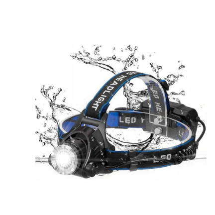 XA121 LED ZOOM ZOOM CREE XML T6 Stirnlampe Akku + Ladegerät