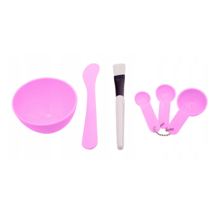 AG172A MASKENSET ROSA SCHALENBÜRSTE