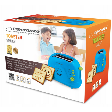 ES144N OPÉKAČ TOPINEK SMILEY BLUE ESPERANZA