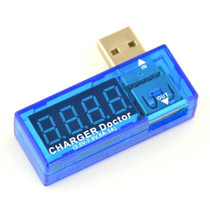 HH62 MĚŘIČ NABÍJECÍHO PROUDU USB VOLTMETR