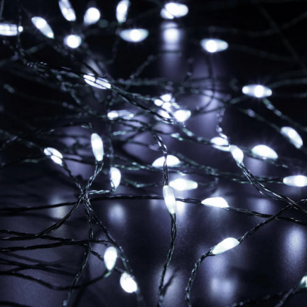 LZ300 WEIHNACHTSBAUM LICHTER 300 LED KALT INNEN WEIHNACHTSBAUM LICHTER BIS ZU 8 LICHTMODI