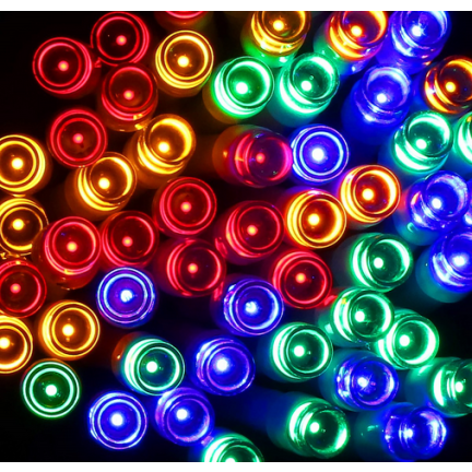 LM200 VÁNOČNÍ STROM SVĚTLA 200LED VÍCEBAREVNÉ VÁNOČNÍ STROM SVĚTLA SILNÝ ZELENÝ KABEL