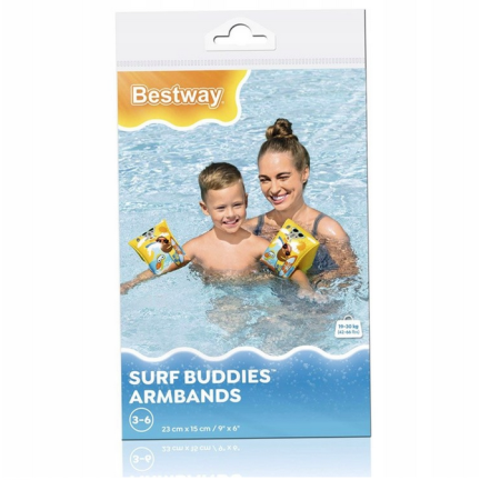 32042 BESTWAY ANANAS SCHWIMMHÄNDE 23x15CM