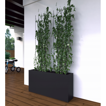 TG77602 Metall-Garten-Pergola, Blumen-Rosen-Pflanzenstütze, Spalier-Satz von 3pcs.