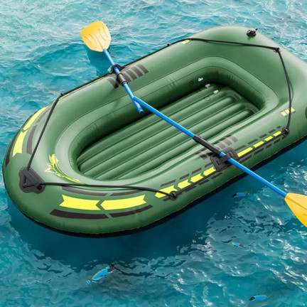 TG77792 BOOT SCHWIMMEN PONTON 1 PERSON PUMPE PADDELT ANGELN FÜR DIE FISCHEREI