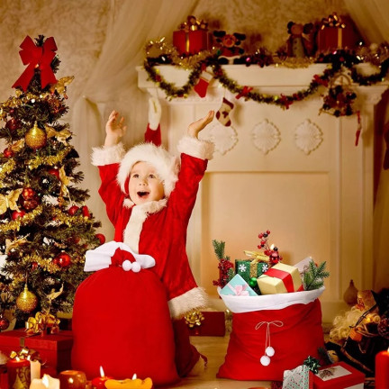 PP38 EKOLOGICKÝ PYTEL NA DÁRKY SANTA SACKS