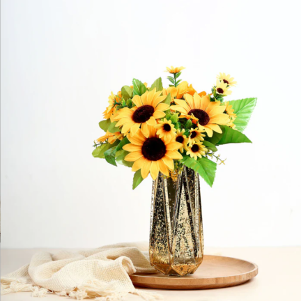 CV18502 SONNENBLUMEN STRAUSS VON SONNENBLUMEN KUNSTBLUMEN