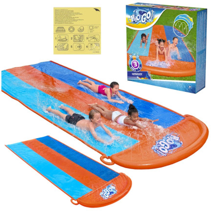 52329 BESTWAY WATER SLIDE 3-Sitzer 488cm