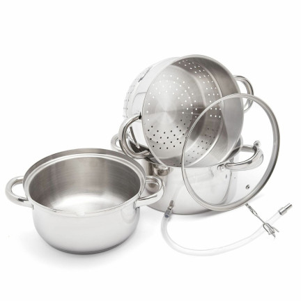 TD29 DAMPFENTSAFTER EDELSTAHL INDUKTION GAS 5L