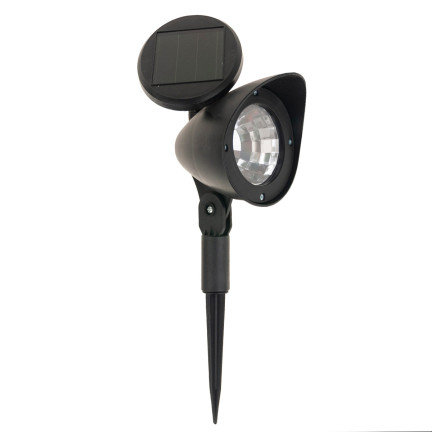 SOL0663 LAMPE SOLAR GARTENSCHEINWERFER SENSOR LED
