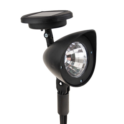 SOL0663 LAMPE SOLAR GARTENSCHEINWERFER SENSOR LED