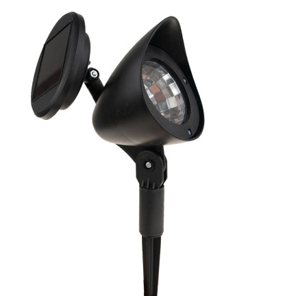 SOL0663 LAMPE SOLAR GARTENSCHEINWERFER SENSOR LED
